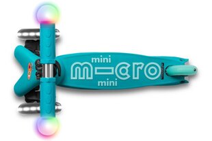 Laste tõukeratas Micro Mini Deluxe Magic, maagiline aqua hind ja info | Tõukerattad | kaup24.ee