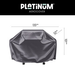 Kaitsekate gaasigrillile Platinum AeroCover 135x52xH101 цена и информация | Аксессуары для гриля и барбекю | kaup24.ee