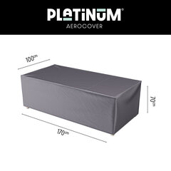 Защитный чехол для садового комплекта Platinum AeroCover 170x100хВ70 цена и информация | Подушки, наволочки, чехлы | kaup24.ee