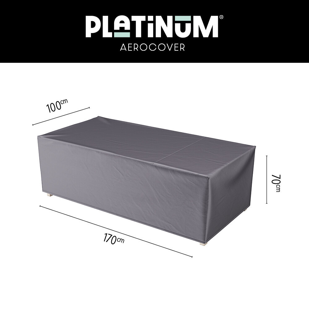 Kaitsekate aiamööblikomplektile Platinum AeroCover 170x100xH70 цена и информация | Toolipadjad ja -katted | kaup24.ee