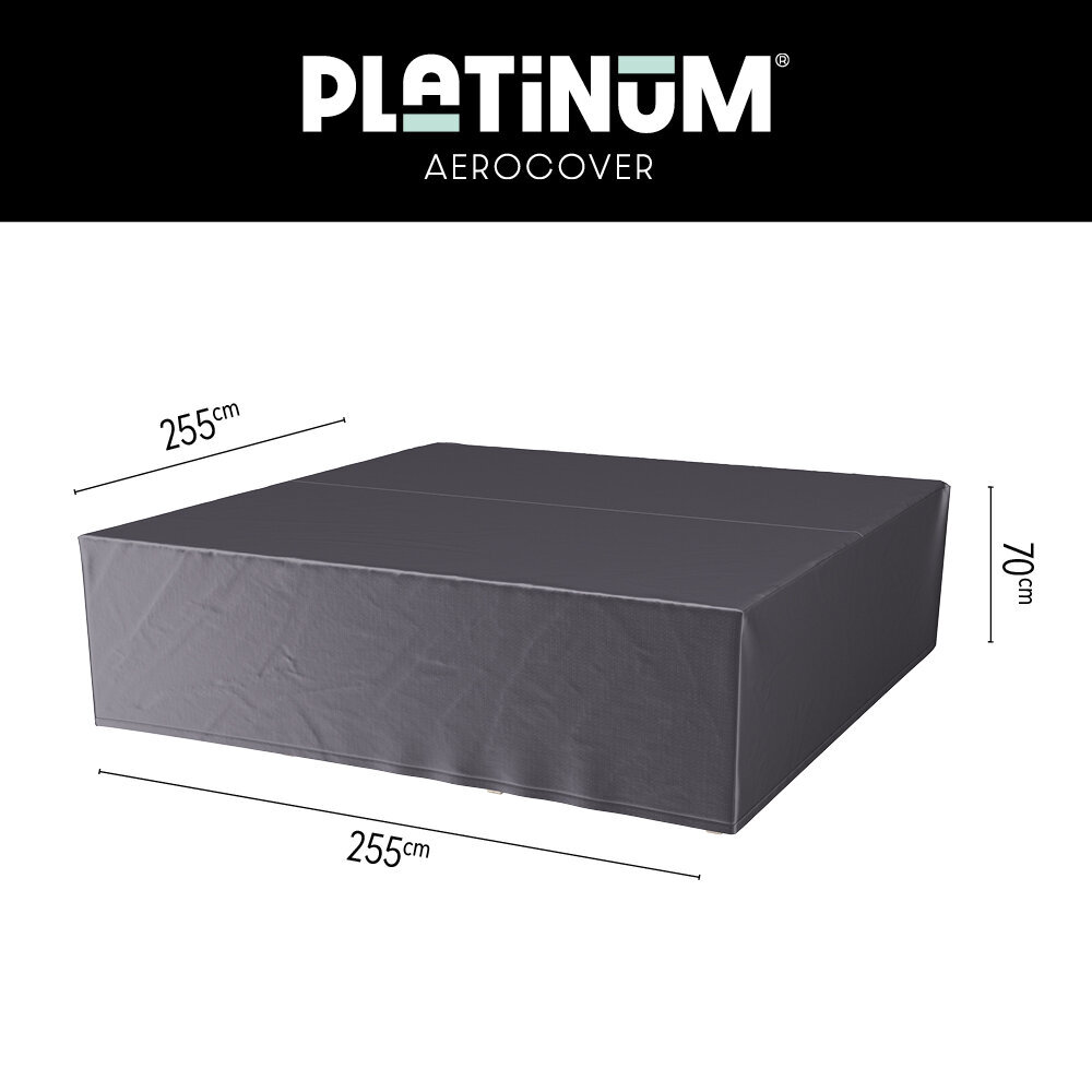 Kaitsekate aiamööblikomplektile Platinum AeroCover 255x255xH70 hind ja info | Toolipadjad ja -katted | kaup24.ee