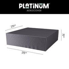 Защитный чехол для садового комплекта Platinum AeroCover 275x275хВ70 цена и информация | Подушки, наволочки, чехлы | kaup24.ee