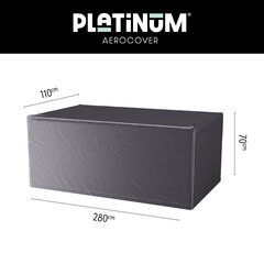 Защитный чехол для уличного обеденного стола Platinum AeroCover 280x110xВ70 цена и информация | Подушки, наволочки, чехлы | kaup24.ee