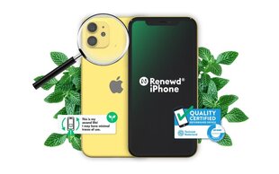 Renewd® Apple iPhone 11 128GB RND-P143128 Yellow цена и информация | Apple renewd Мобильные телефоны, Фото и Видео | kaup24.ee