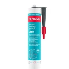 Silikoon Penosil Neutral Sanitary Silicone 350 / 350c, 280ml, hall hind ja info | Isolatsiooni- ja tihendus pakkematerjal | kaup24.ee