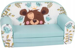 Laste diivan Delsit Yogi Bear 78 x 42 x 35 cm sinine цена и информация | Детские диваны, кресла | kaup24.ee