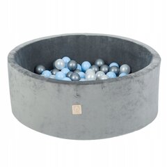 Kuivbassein 90x30 cm Misioo Velvet Grey hind ja info | Imikute mänguasjad | kaup24.ee
