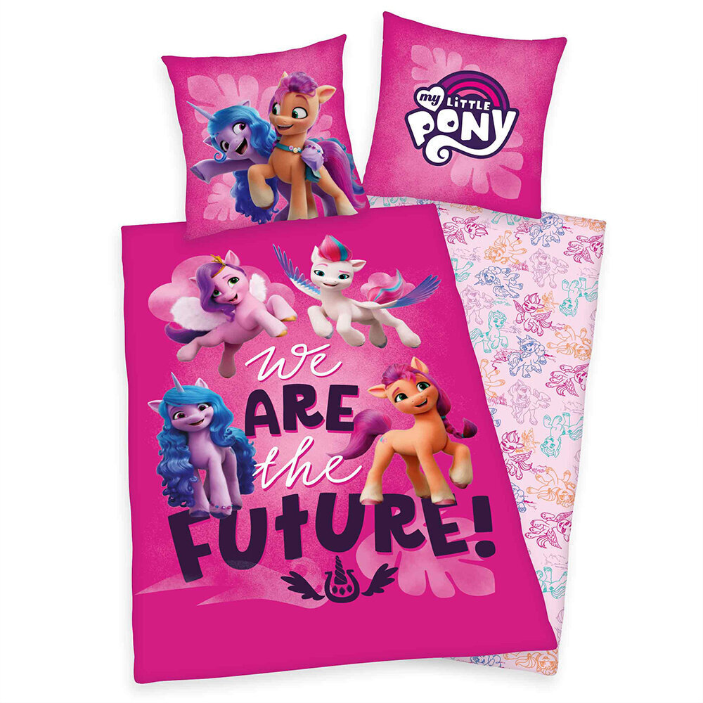 Laste voodipesukomplekt My Little Pony, 140x200, 2 osa hind ja info | Beebide ja laste voodipesu | kaup24.ee