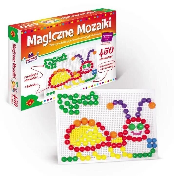Loominguline mosaiik Magic Mosaics, 450 tk hind ja info | Arendavad mänguasjad | kaup24.ee