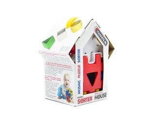 Sorteerimismaja, 16 elementi hind ja info | Arendavad mänguasjad | kaup24.ee