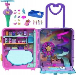 Polly Pocket Holiday Resort kohver Mattel HKV43 roosa цена и информация | Игрушки для девочек | kaup24.ee