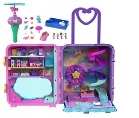 Polly Pocket Holiday Resort kohver Mattel HKV43 roosa цена и информация | Игрушки для девочек | kaup24.ee