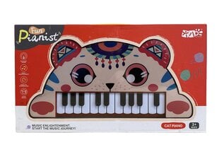 Детское пианино, 22 клавиш, Cat Piano цена и информация | Развивающие игрушки и игры | kaup24.ee