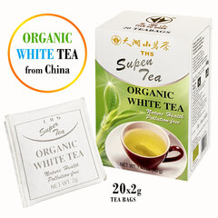 Orgaaniline Hiina valge tee, kottides, 2g x 20 hind ja info | Tee | kaup24.ee