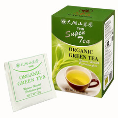 Органический китайский зеленый чай в пакетиках, 2 г х 20 шт. цена и информация | Чай | kaup24.ee