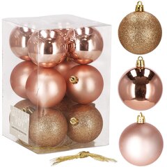 Jõulukuulide komplekt roosa hind ja info | Peokaunistused | kaup24.ee