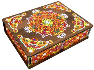 Ящик для хранения алмазной мозаики Мандала цена и информация | Алмазная мозаика | kaup24.ee