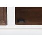 Puhvetkapp DKD Home Decor Valge Tumepruun (180 x 46 x 83 cm) hind ja info | Vitriinkapid | kaup24.ee
