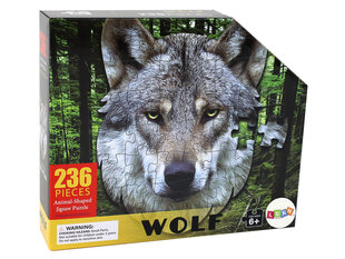 Пазл "Волк" 236 деталей цена и информация | Пазлы | kaup24.ee
