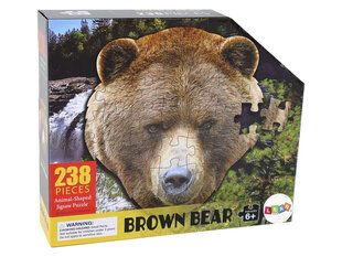 Pruun karu puzzle 237 tükki hind ja info | Pusled | kaup24.ee