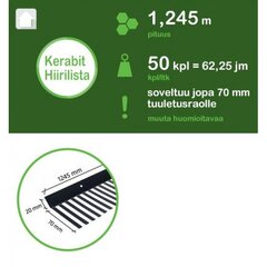 Hiireliist Isola 70mm x 1245mm цена и информация | Средства защиты от кротов, грызунов | kaup24.ee