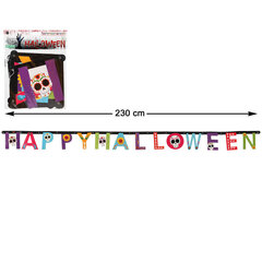 Гирлянда Happy Halloween Mexican цена и информация | Гудки для вечеринки Clown Face (4шт.) | kaup24.ee