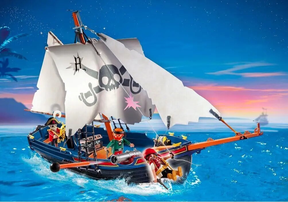 Playmobil® 5810 piraadilaev, 84 tk hind ja info | Klotsid ja konstruktorid | kaup24.ee