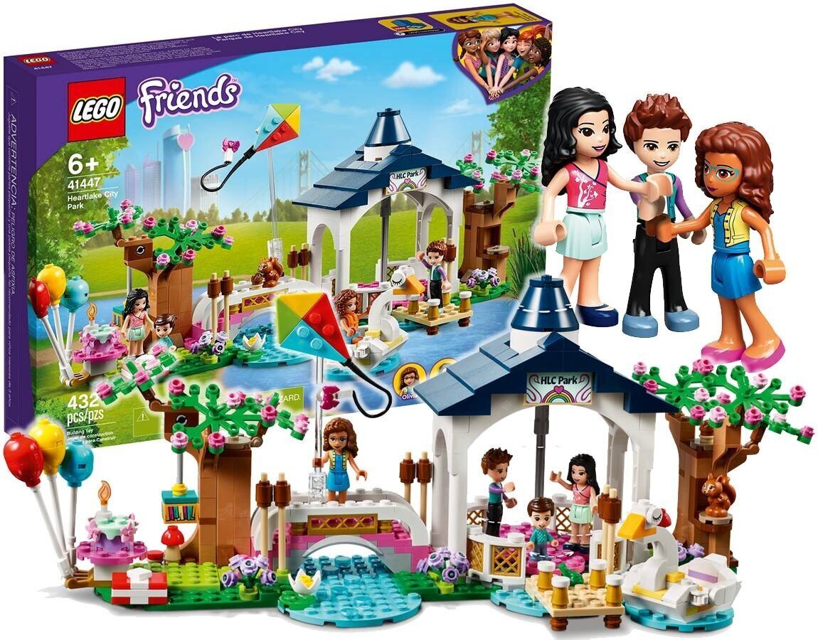 41447 Lego® Friendsi park, 432 tk hind ja info | Klotsid ja konstruktorid | kaup24.ee