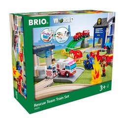 Ehituskomplekt Brio Rescue 63602500 цена и информация | Конструкторы и кубики | kaup24.ee