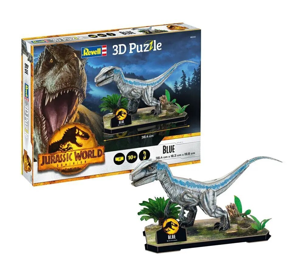 3D-konstruktor Jurassic World Dominion Blue hind ja info | Pusled | kaup24.ee