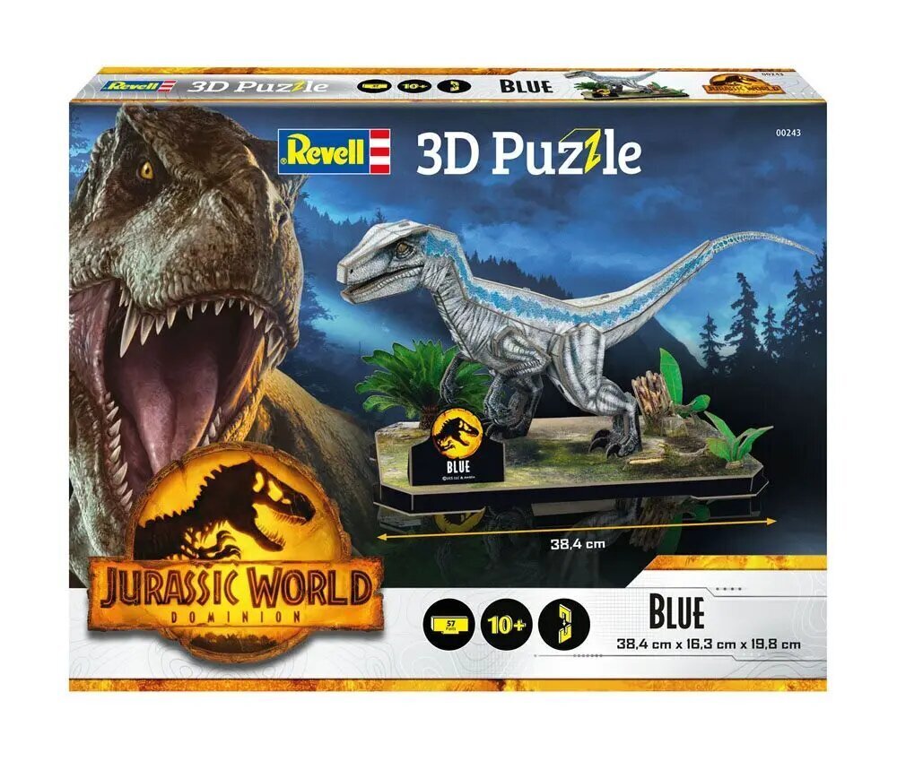 3D-konstruktor Jurassic World Dominion Blue hind ja info | Pusled | kaup24.ee
