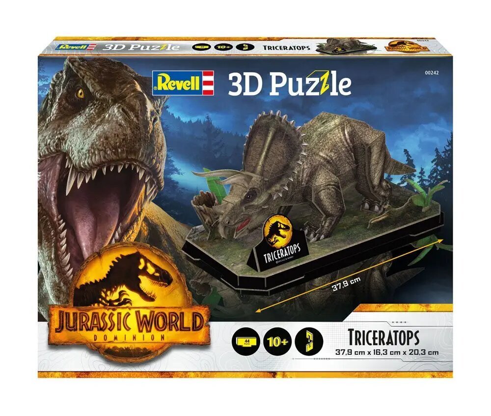 3D-konstruktor Jurassic World Dominion Triceratops цена и информация | Klotsid ja konstruktorid | kaup24.ee