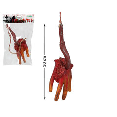Декор на Хэллоуин Окровавленный рука цена и информация | Гудки для вечеринки Clown Face (4шт.) | kaup24.ee