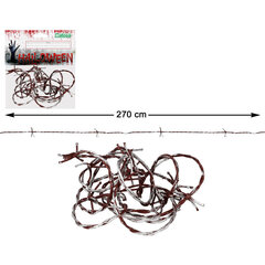 Декор на Хэллоуин Гирлянда Проволока Окровавленный цена и информация | Праздничные декорации | kaup24.ee