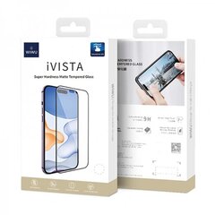 Защитное стекло WiWU iVista для iPhone 14 Pro FullCover MATTE 5D цена и информация | Защитные пленки для телефонов | kaup24.ee