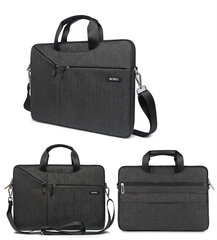 WiWU City Commuter Bag up to 15.4 " Laptop, black цена и информация | Рюкзаки, сумки, чехлы для компьютеров | kaup24.ee