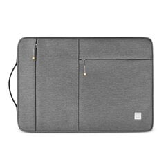Arvutikott WiWU Alpha Slim Sleeve for up to 15 " Laptop, waterproof grey цена и информация | Рюкзаки, сумки, чехлы для компьютеров | kaup24.ee