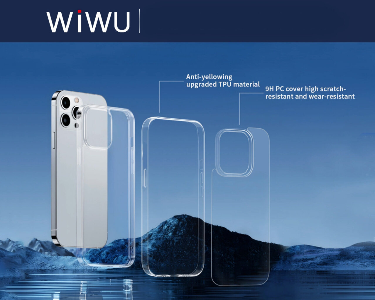 Wiwu Crystal Clear Hard Case hind ja info | Telefoni kaaned, ümbrised | kaup24.ee