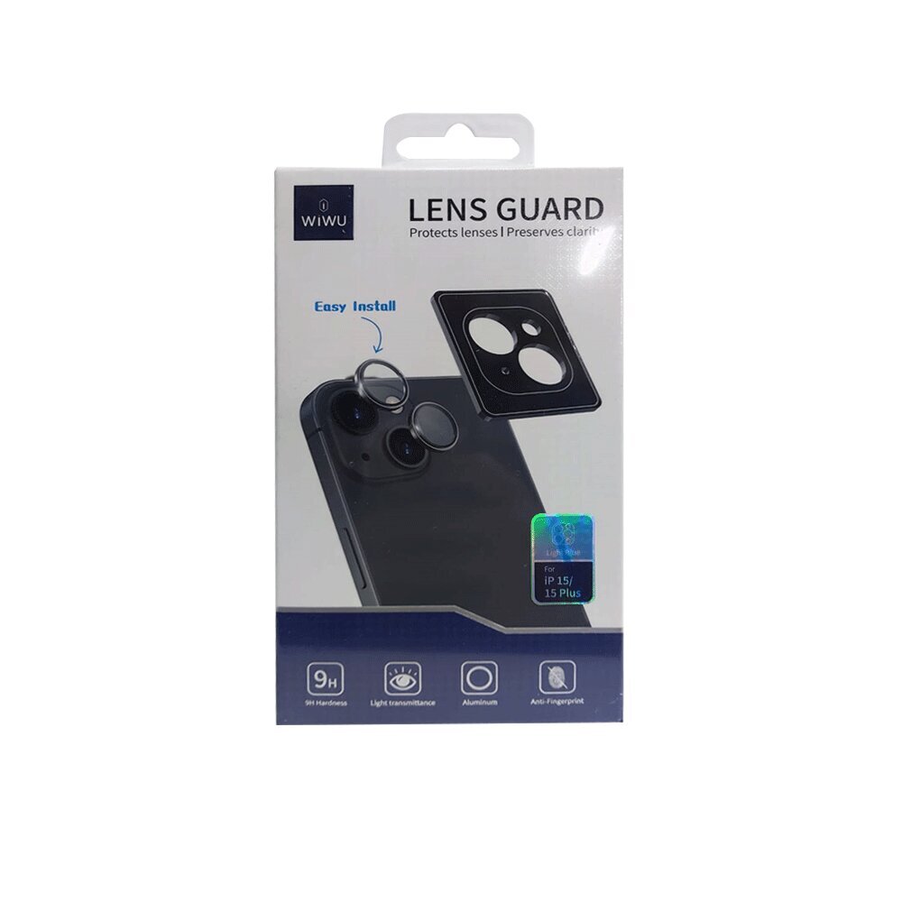 WiWU Lens Guard Easy Install iPhone 14/14Plus Silver цена и информация | Ekraani kaitsekiled | kaup24.ee