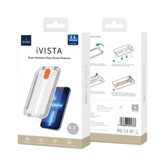 Защитное стекло WiWU iVista Easy Install 5D для iPhone 13/14 цена и информация | Ekraani kaitsekiled | kaup24.ee