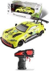 Kaugjuhtimispuldiga Aston Martin Vantage GTE, roheline hind ja info | Poiste mänguasjad | kaup24.ee