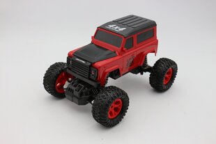 Kaugjuhtimispuldiga auto Big Foot, punane hind ja info | Poiste mänguasjad | kaup24.ee