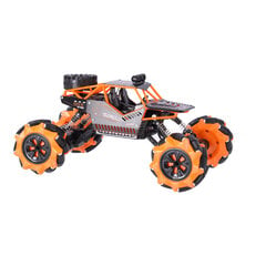 Kaugjuhtimispuldiga trikiauto UKC015A, oranž hind ja info | Poiste mänguasjad | kaup24.ee