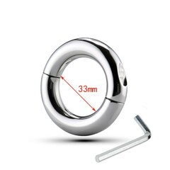 Кольцо для пениса, 33 мм цена и информация | Эрекционные кольца, насадки на пенис | kaup24.ee