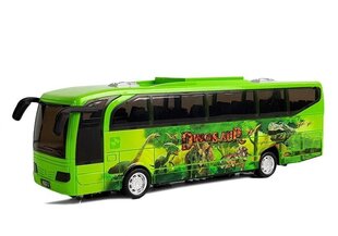 Игрушечный автобус-динозавр Sea Age Park Green с захватывающим световым звуком цена и информация | Игрушки для мальчиков | kaup24.ee