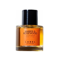 Парфюмерия унисекс Label EDP Amber & Rosewood (50 ml) цена и информация | Женские духи | kaup24.ee