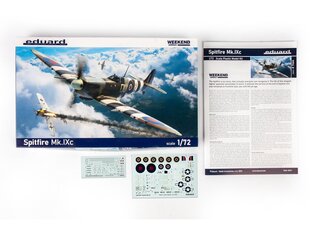 Eduard - Spitfire Mk.IXc Weekend edition, 1/72, 7466 hind ja info | Klotsid ja konstruktorid | kaup24.ee