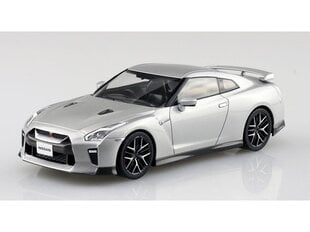 Сборная модель Aoshima - The Snap Kit Nissan GT-R Ultimate Metal Silver, 1/32, 05641 цена и информация | Конструкторы и кубики | kaup24.ee