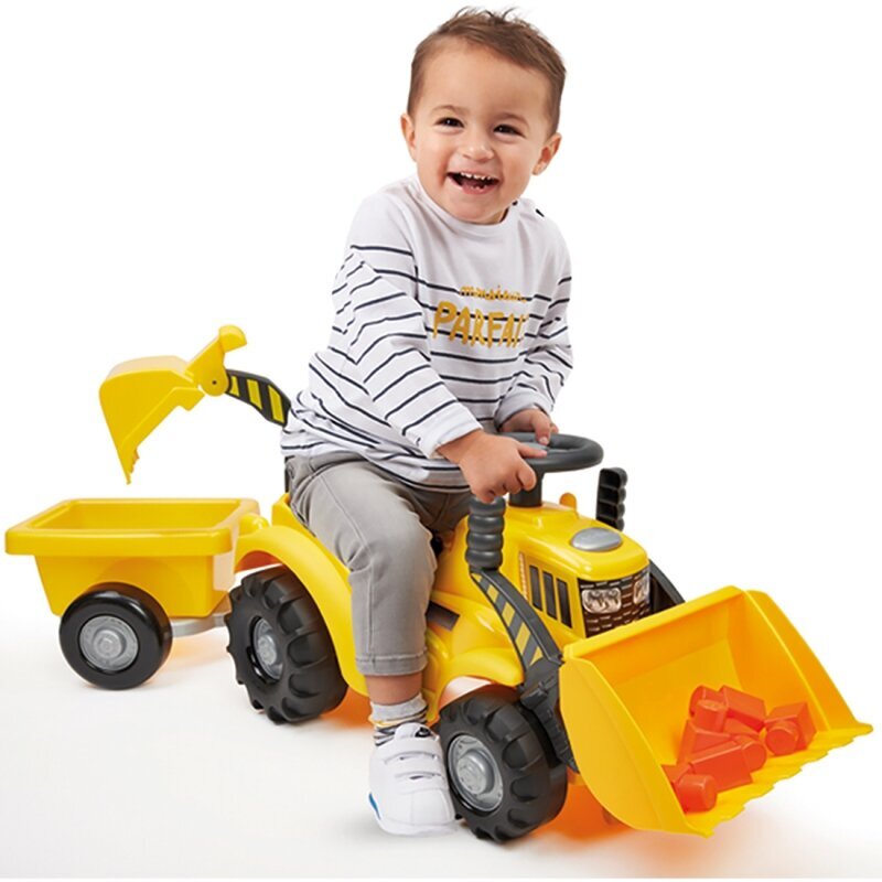 Traktor koos haagise ja lisadega цена и информация | Poiste mänguasjad | kaup24.ee