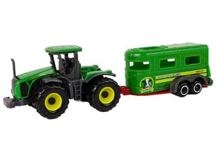 Haagisega traktor Lean Toys hind ja info | Poiste mänguasjad | kaup24.ee